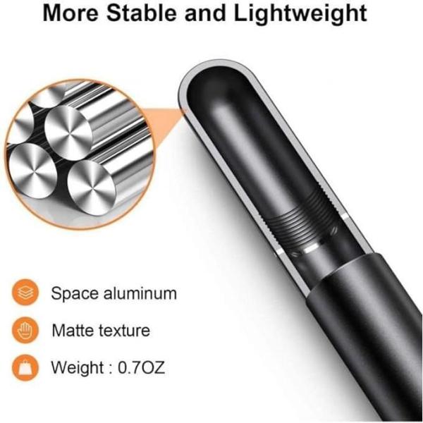Joyroom JR-BP560S Excellent Series passive capacitive pen black front view  