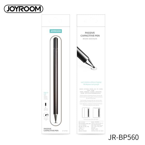 Joyroom JR-BP560S Excellent Series passive capacitive pen black front view  