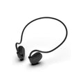 Pro Air neck hanging wireless earphone in black displayed on a white background